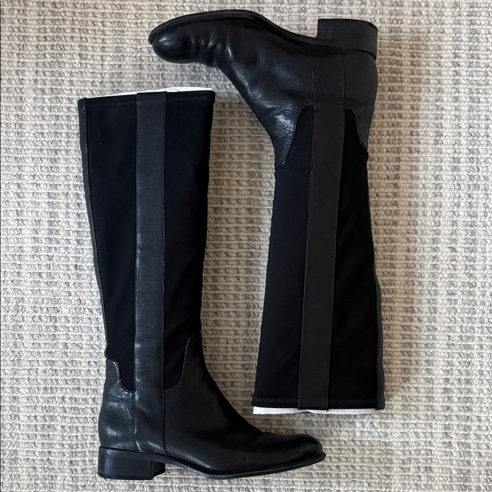 Nine West Elegant Black Knee High Boots
